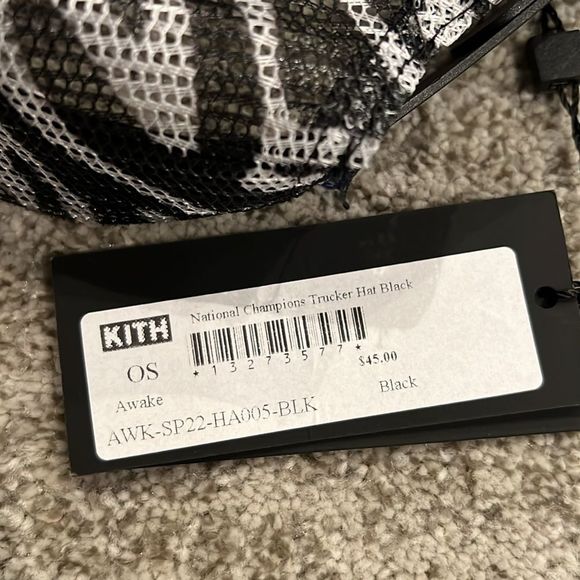 KITH AWAKE NATIONAL CHAMPIONS TRUCKER HAT, New with Tag - Picture 4 of 5